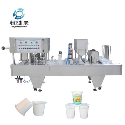 China Automatic PP Beverage Water Cup Filling Machine for sale