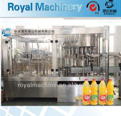 China Full Automatic Aseptic Beverage Grain / Pulp Fruit Juice Making Machine for sale