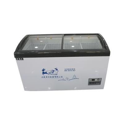 China High Quality Single-temperature Beautiful Appearance Island Cabinet Freezer For Supermarket for sale