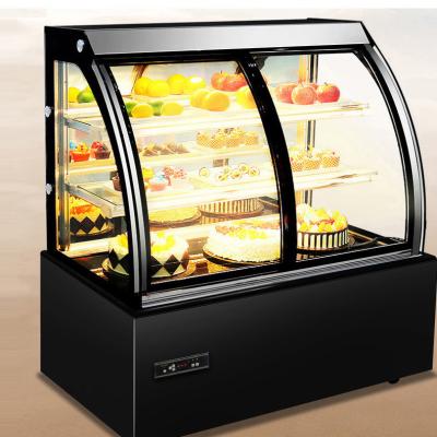 China Double-temperature Drinks Display Glass Fridge Bar Fridge Door Beer Fridge for sale