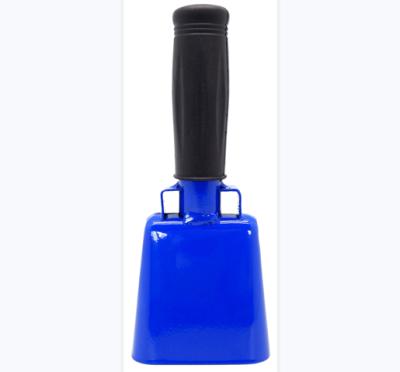 China Promotional America MOQ 72 Pcs 6.1inch Metal Sports Cowbell With Handle Free Shipping for sale