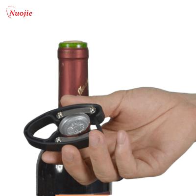 China Hot Selling Good Quality 4 Wheel Aluminum Red Wine Bottle Wine Accessories Wholesale Goods Disposable V Shaped Cutter For Wine for sale