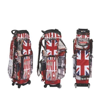 China British PROPELLER British Style 6 Way Golf Rack Bags Inch Size Place Golf CARRY Bag Logo Color Material Original Pattern Custom Type Divider for sale