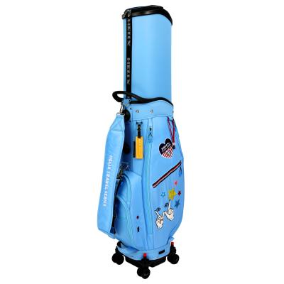 China Propeller Nylon Women Golf Club Bag Style New High Quality Golf Girl Carry Bag Logo Customize for sale