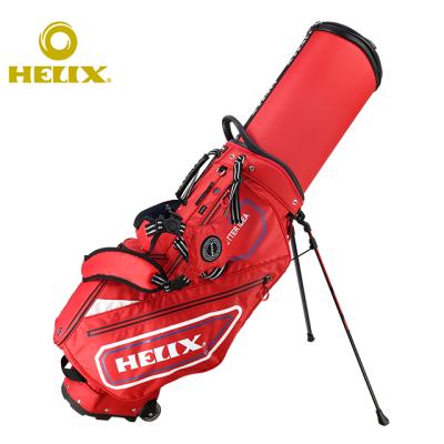 China Waterproof Nylon PROP Rack Golf Bag Caddy Outdoor Used Golf Bag With Wheels for sale