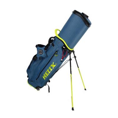 China NEWCOMER PROPELLER Way Cost Effective 4 Wheel Collapsible Telescopic Golf Bag Nylon With Brake Customized Logo Outdoor Stand Bag for sale