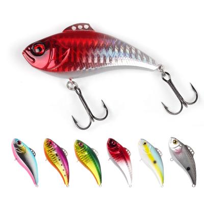 China 60mm new style 13g 2021 vibration bait vib fishing vibration lures sinking FV01 for sale