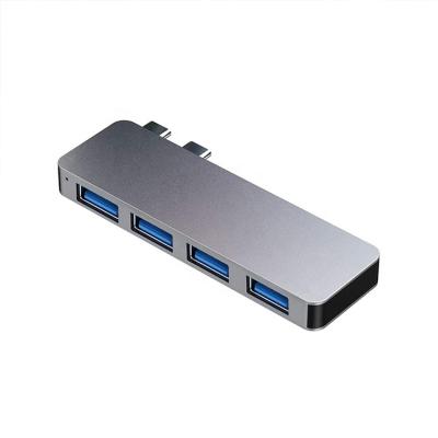 China High Quality USB 3.1 Type C Hub Docking Station 5 in 1 Type-C in-1 Hub USB C Adapter 5 Docking Station for sale