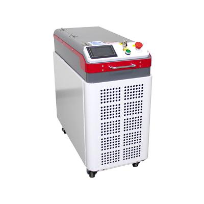 China Stainless steel 300W Fiber Laser Cleaning Rusty Metal Machine Rust Removal Equipment for sale