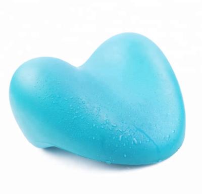 China Home Use PU Bathtub Waterproof Foam Heart Shaped Bathtub Neck Pillow for sale