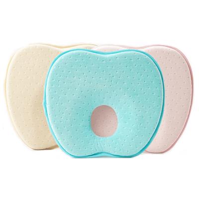 China Newborn Infant Sleep Head Support Pillow Baby Care Cartoon Pillow Cotton Concave Cushion Prevent Flat Head for sale