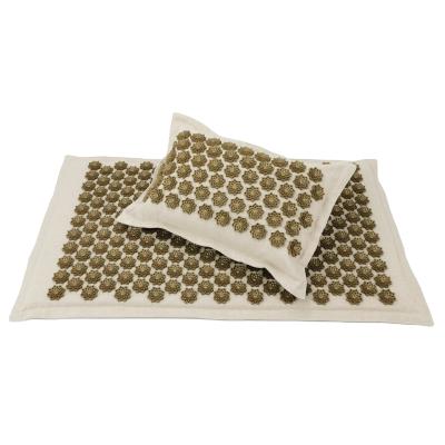 China Custom Made Body Printed Relaxation Massage Mat Acupuncture Mat China Matching Acupressure Cushion for sale