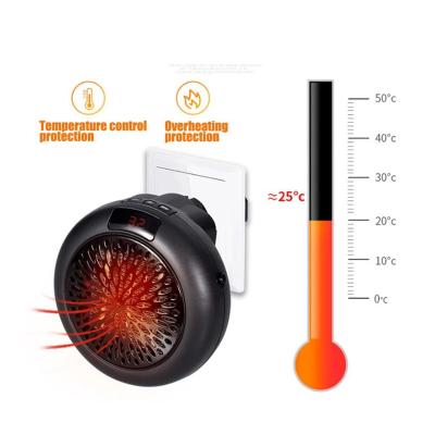 China Mini Rechargeable Electric Home Room Fan Bilink Heater Automatic Temperature Control PTC Adjustable Thermostat Heaters for sale