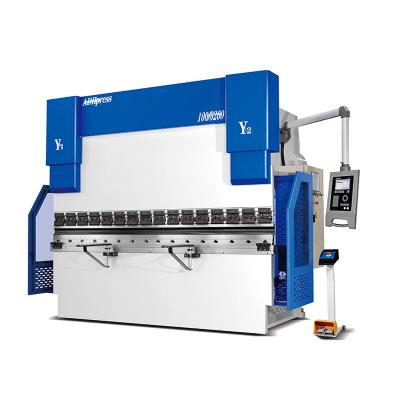 China Building Material Shops WC67K 125T/3200 6+1 Axis CNC Sheet Metal Bending Machine, Bending Machine Hydraulic CNC Press Brake for sale