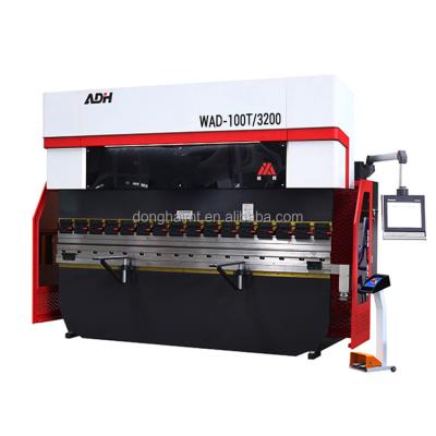 China Steel Plate Bending WADH Series 100T/3200 Hybrid CNC Press Brake with CE for sale