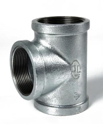 China Threaded General Reducing Tee Ductile Iron Grooved Pipe Fittings for sale