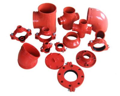 China General Flexible Coupling-- Grooved Pipe Fittings Grooved Rigid Coupling for sale