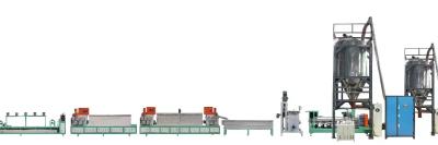 Chine Ligne de production de bandes PET à enroulement automatique pour une sortie de polyéthylène téréphtalate PET cohérente à vendre