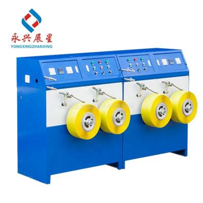 China PP packing strap PP profile belt extrusion line making winder machine PP rolling machine for sale