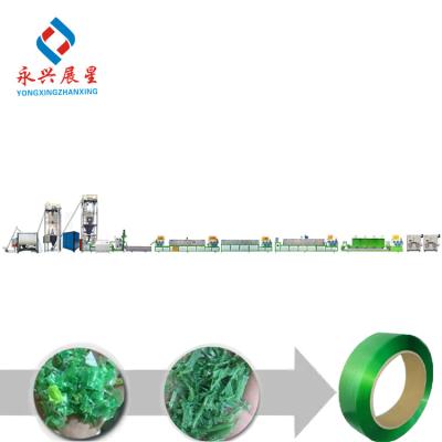 China Automatic Winding PET Strapping Band Production Equipment For PET Flakes for sale