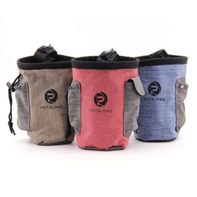 China Portable Viable Detachable Pet Treat Dog Training Carrier Bag Doggie Feeding Pouch Puppy Snacks Reward Waist Bag for sale