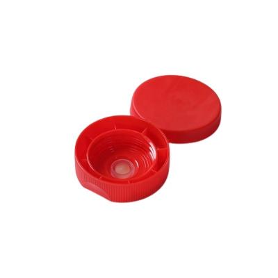 China Non spill traditional food grade flip top cap with ribbed pattern on outer wall aids capping efficiencies for sale