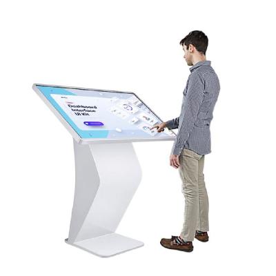 China Factory customization 49 inch Android LCD touch screen monitor kiosk floor stand interactive advertising display 1072.8mm*603mm (W*H) for sale