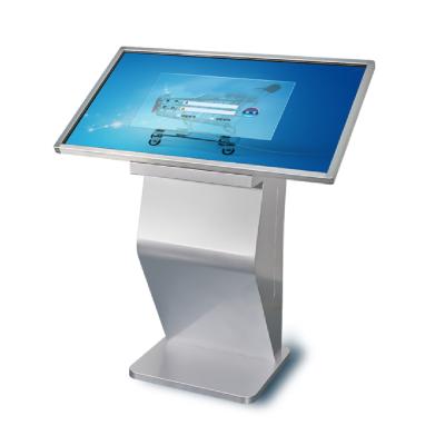 China shopping mall lobby wayfinding 43 inch touch screen smart interactive information kiosk 940mm*528.9mm(W*H) for sale