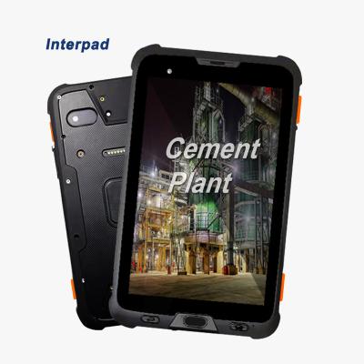 China Interpad RTB-8 Waterproof Battery 10000mAh 3.7V 1920*1200 IPS Screen 8 Inch GPS+BDS Android 9 Rugged Tablet Phones For Chemical Plant for sale