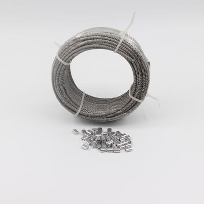 China New Designed Wire Rope/Safety Sling Cable Steel Plastic Coated Stainless Steel Wire Ferry for sale