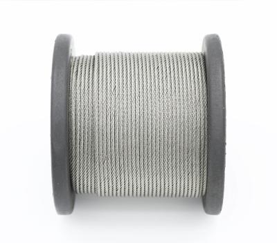 China Factory hot sale 1mm customized steele rope stainless steel rope 2mm for sale