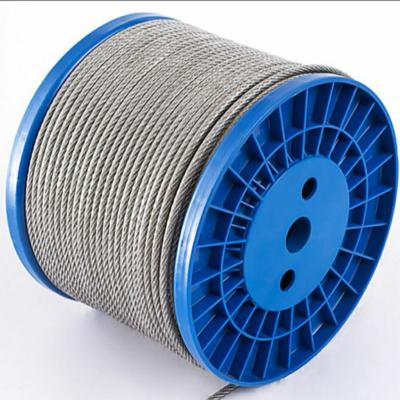 China Best Selling Rope Quality Stainless Steel Wire Rope Barrier Mesh Terminal Stainless Steel Wire Rope for sale