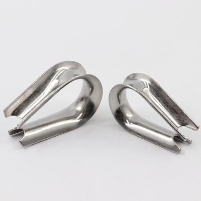 China Hot Sales Stainless Steel Aluminum Wire Rope Sling Hourglass Ferrule Sleeve Clip for sale