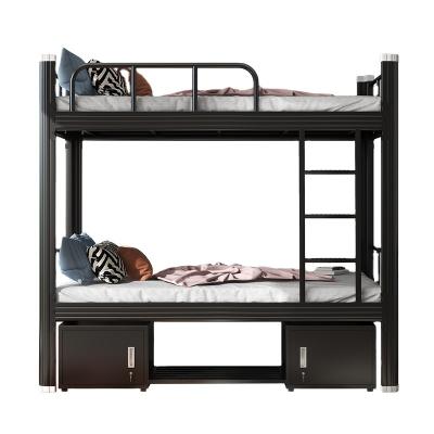 China Baratas militar de metalicas de camaliteras de tubo de acero de bunk metal double bed metal frame double bed hotel beds modern adult estilo de literas for sale