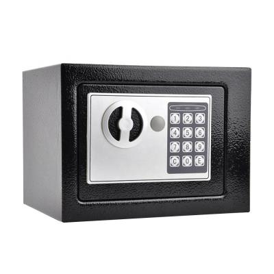 China Electrostatic powder coated metal cheap intelligent safe box high security digital electronic hotel security box for sale