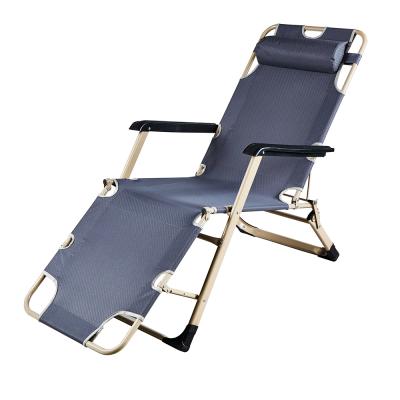 China Modern Outdoor Folding Beach Recliner Portable Sun Loungers Convertible Lounger Foldable Chair for sale