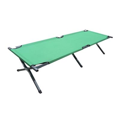 China Outdoor Accessories Green Military Camp Luxury Strong Cradle Metal Aluminum Folding Camping Cradle for sale