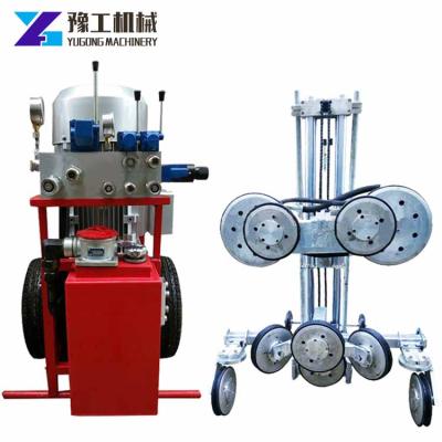 China Construction worksÂ   Hydraulic Diamond Wire Saw Machine for Granite Stone Cutting for sale