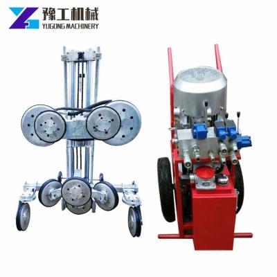 China Building Material Shops Hydraulic Diamond Wire Saw Machine for Granite Bridge Stone Cutting for sale