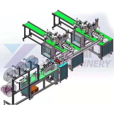 China Making Disposable Face Mask Machine Factory Fully Automatic Equipment For Disposable Masks Making Machine for sale