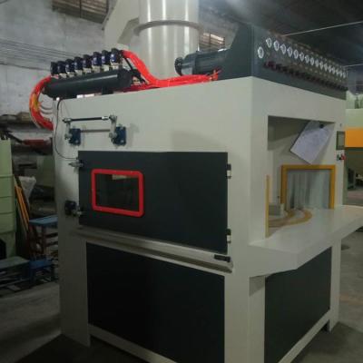 China Building Material Shops Professional Automatic Turntable Sandblasting Machine Customized by YG for sale