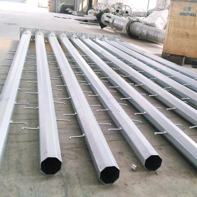 China Street Customized 4m 5m 6m 7m 8m 9m 10m 12m Galvanized Steel Street Light Poles For Sale for sale