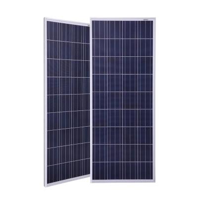 China Custom Solar System Street Light Solar Photovoltaic Panels Polycrystalline 150 Watt Solar Panels Kit for sale