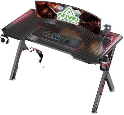 China Adjustable (other) Modern style trend 47 inch RGBLED gaming table for sale