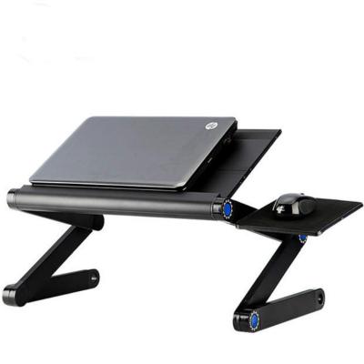 China Adjustable (height) laptop desk portable Black,laptop desk in bed laptop table adjustable,lap desk 17 inch laptop for sale