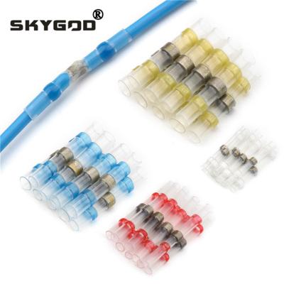 China 3:1 Heat Shrink Solder Joint Wire Connectors Heat Shrink Butt Connectors Insulated Waterproof Electrical Terminals For Car Homeuse Boat for sale