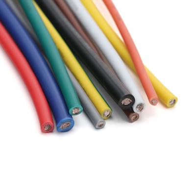 China UL1015 PVC Electrical Wire PVC Insulated Lamp Lighting Copper Cable 24 22 20 18 16 14 12 10 8 A.W.G. Line 600V Multicolor DIY LEDs for sale