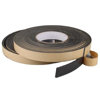 China Manufacturer Wholesale High Elastic Self Adhesive Foam Rubber Seal Tape With Adhesive Foam Sealing Tape for sale