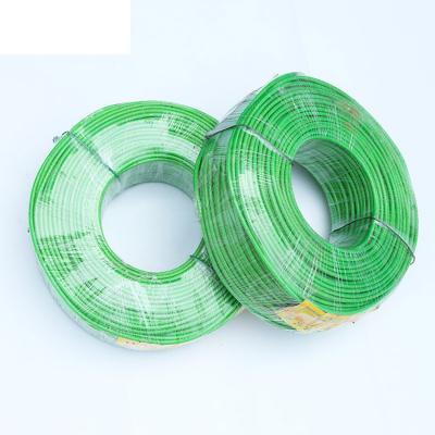 China Uniform Bright Outdoor Specialization in the Production of Plastic Coated PVC Steel Wire Rope Wire Rope Sling for sale