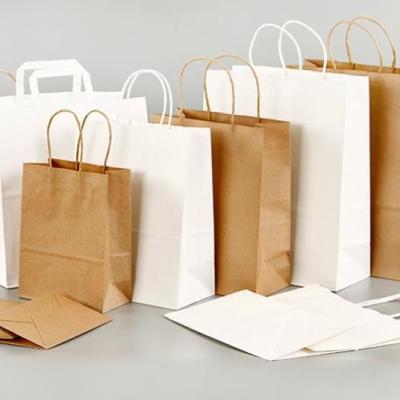 China Wholesale Price Customized Best Brown Paper Bag Disposable From Maing Kraft Paper for sale